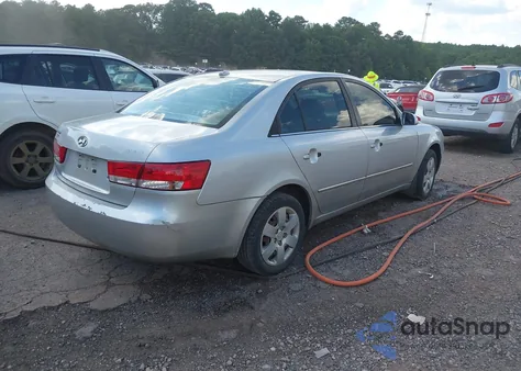 2007 Hyundai Sonata Gls z USA, uszkodzony, nr VIN 5NPET46C47H287197